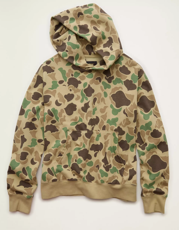 Heavyweight Fleece Printed Men's Hoodie
